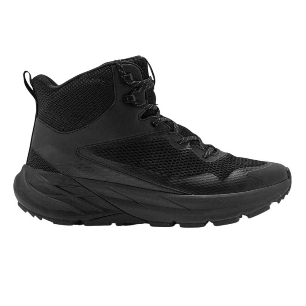 4F Mens Speed Logo Hiking Boots / Triple Black